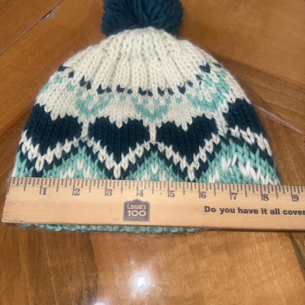 DAKINE Molly Girls Youth‎ Kids Winter Knit Pom Beanie Hat Cap GDX6